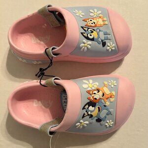 Brand New Bluey & Bingo Clog Sandals Girls Size 9